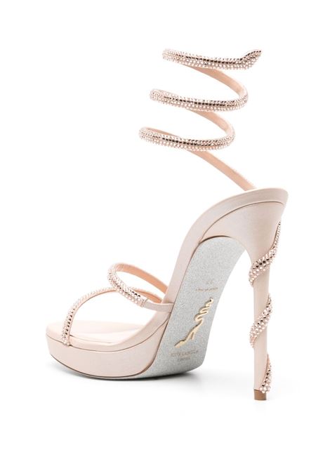 Beige crystal-embellished sandals - RENE CAOVILLA women RENE CAOVILLA | C11339120R001V233